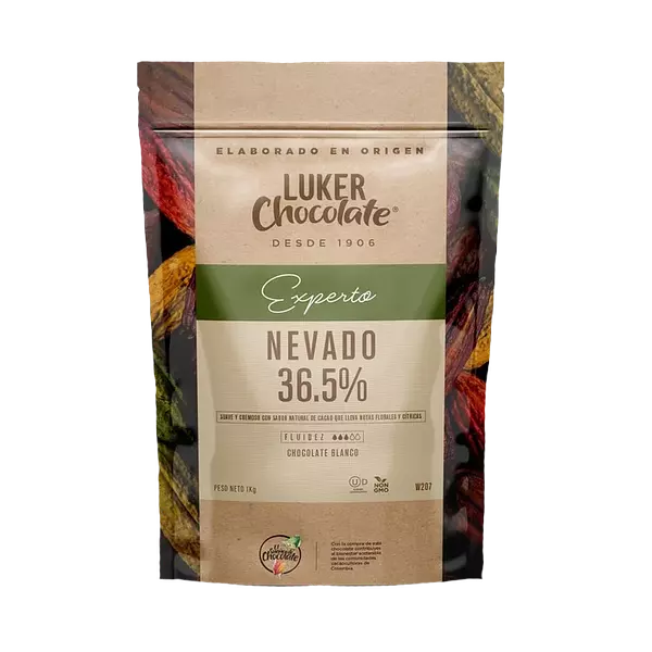 Chocolate Blanco Luker Nevado 36.5% X1kg